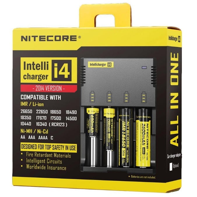 Nitecore i4 Intellicharger - Plaza Cameras Nitecore i4 Intellicharger - Plaza Cameras