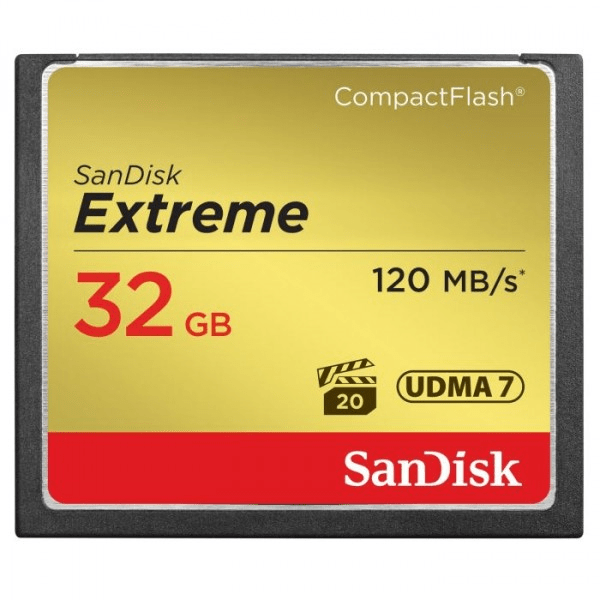 SanDisk 32GB Extreme Compact Flash Card - Plaza Cameras SanDisk 32GB Extreme Compact Flash Card - Plaza Cameras
