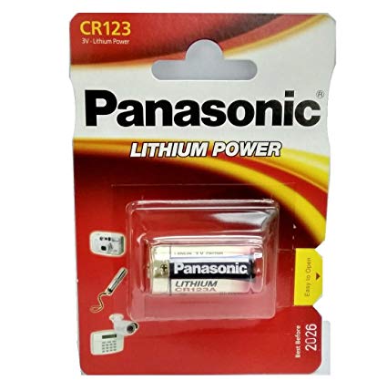 Panasonic CR123 Battery - Plaza Cameras Panasonic CR123 Battery - Plaza Cameras