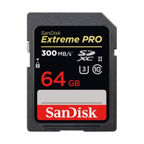 Sandisk Extreme Pro UHS-II Card 64GB - Plaza Cameras Sandisk Extreme Pro UHS-II Card 64GB - Plaza Cameras