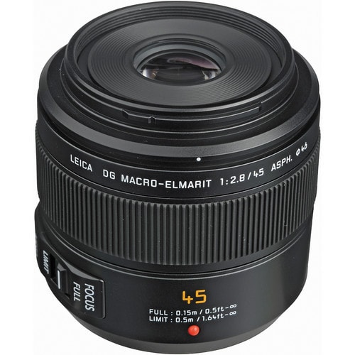 Panasonic Leica DG Macro-Elmarit 45mm f/2.8 ASPH. MEGA O.I.S. - Plaza Cameras Panasonic Leica DG Macro-Elmarit 45mm f/2.8 ASPH. MEGA O.I.S. - Plaza Cameras