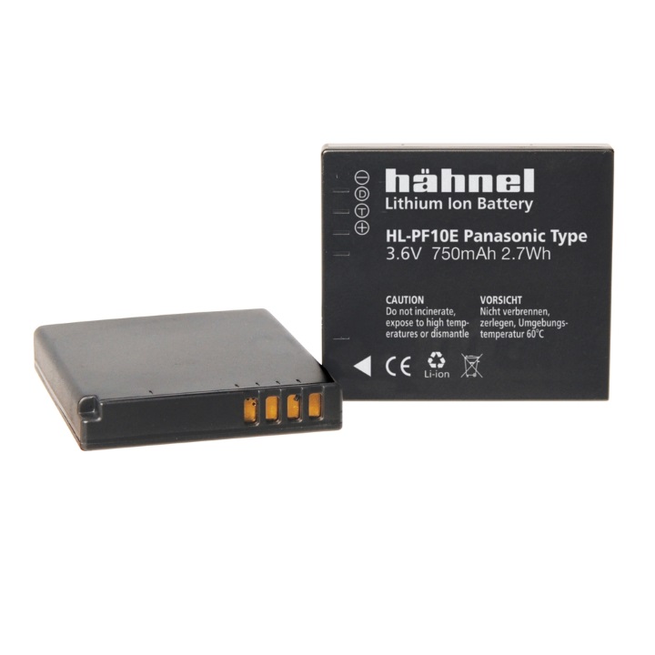 HAHNEL DMW-BCF10E 750MAH 3.6V BATTERY FOR PANASONIC - Plaza Cameras HAHNEL DMW-BCF10E 750MAH 3.6V BATTERY FOR PANASONIC - Plaza Cameras