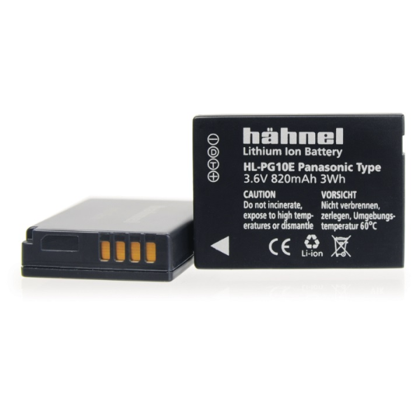 Hahnel DMW-BCG10E Rechargeable Battery for Panasonic - Plaza Cameras Hahnel DMW-BCG10E Rechargeable Battery for Panasonic - Plaza Cameras