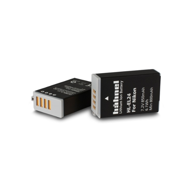 Hahnel EN-EL24 Rechargeable Battery for Nikon - Plaza Cameras Hahnel EN-EL24 Rechargeable Battery for Nikon - Plaza Cameras