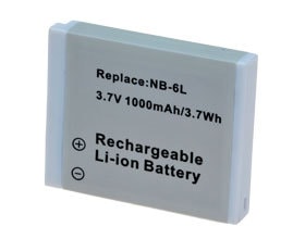 Hahnel NB-6L Rechargeable Battery for Canon - Plaza Cameras Hahnel NB-6L Rechargeable Battery for Canon - Plaza Cameras