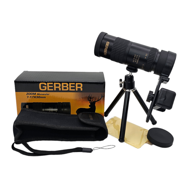 Gerber 7-17x30 Monocular - Plaza Cameras 1 Gerber 7-17x30 Monocular - Plaza Cameras