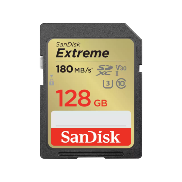 Sandisk Extreme SDXC UHS-I 128GB 180mb - Plaza Cameras Sandisk Extreme SDXC UHS-I 128GB 180mb - Plaza Cameras