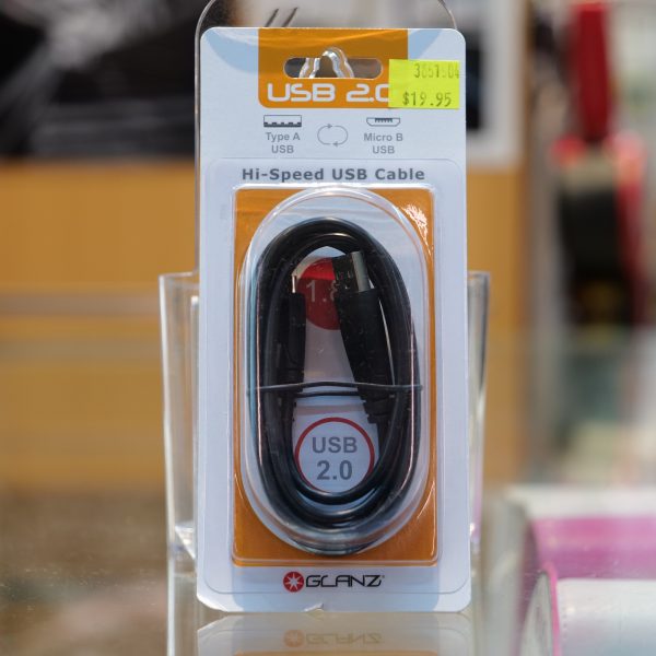 Glanz USB Type A to Micro B USB Cable - Plaza Cameras Glanz USB Type A to Micro B USB Cable - Plaza Cameras