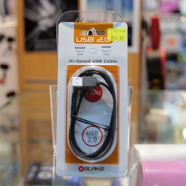 Glanz USB Type A to USB Type C Cable - Plaza Cameras Glanz USB Type A to USB Type C Cable - Plaza Cameras