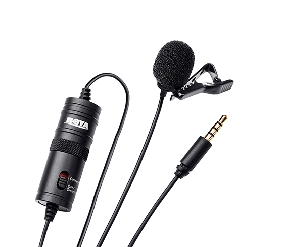 Boya BY-M1 Lavalier Mic - Plaza Cameras Boya BY-M1 Lavalier Mic - Plaza Cameras