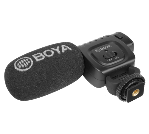 Boya Compact Shotgun Mic - BY-BM3011 - Plaza Cameras - 3 Boya Compact Shotgun Mic - BY-BM3011 - Plaza Cameras