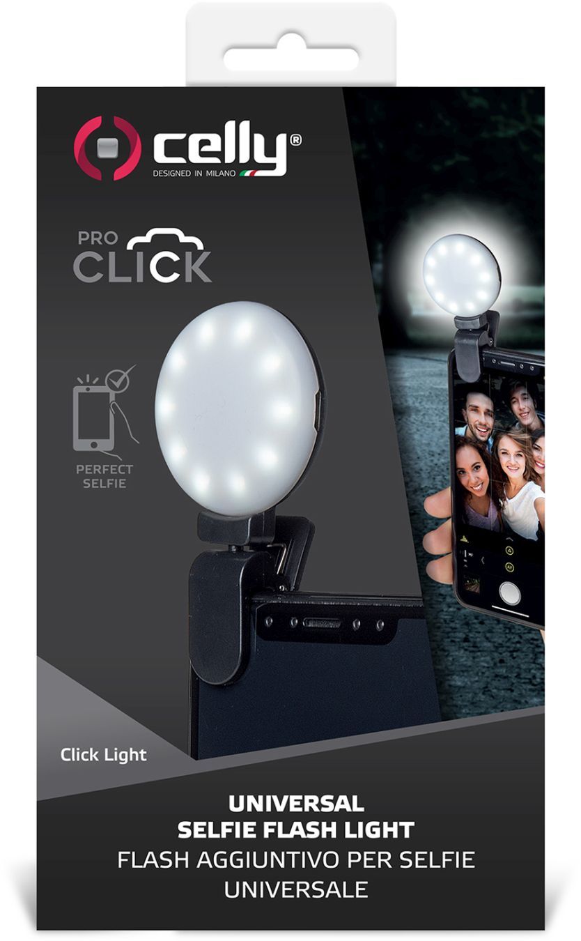 Celly Click Light Pro Universal Selfie Light - Plaza Cameras Celly Click Light Pro Universal Selfie Light - Plaza Cameras