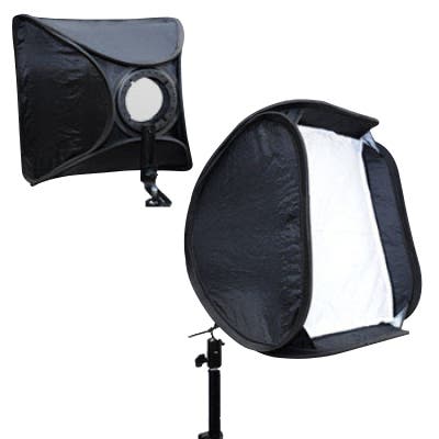 Glanz Flash Gun Softbox 40x40 - Plaza Cameras Glanz Flash Gun Softbox 40x40 - Plaza Cameras