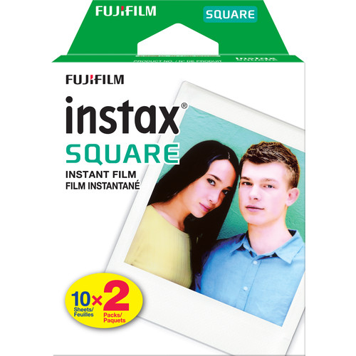 FujiFilm Instax Square 2 pack Film (20 sheets) - Plaza Cameras FujiFilm Instax Square 2 pack Film (20 sheets) - Plaza Cameras