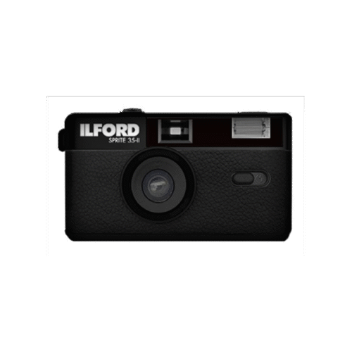 ILFORD SPRITE 35-II REUSABLE CAMERA - CLASSIC BLACK - Plaza Cameras - 1 ILFORD SPRITE 35-II REUSABLE CAMERA - CLASSIC BLACK - Plaza Cameras - 1