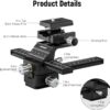 Neewer Pro 4-Way Arca Macro Focusing Focus Rail Slider Close-Up Shooting - Plaza Cameras 11 Neewer Pro 4-Way Arca Macro Focusing Focus Rail Slider Close-Up Shooting - Plaza Cameras