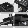 Neewer Pro 4-Way Arca Macro Focusing Focus Rail Slider Close-Up Shooting - Plaza Cameras 17 Neewer Pro 4-Way Arca Macro Focusing Focus Rail Slider Close-Up Shooting - Plaza Cameras