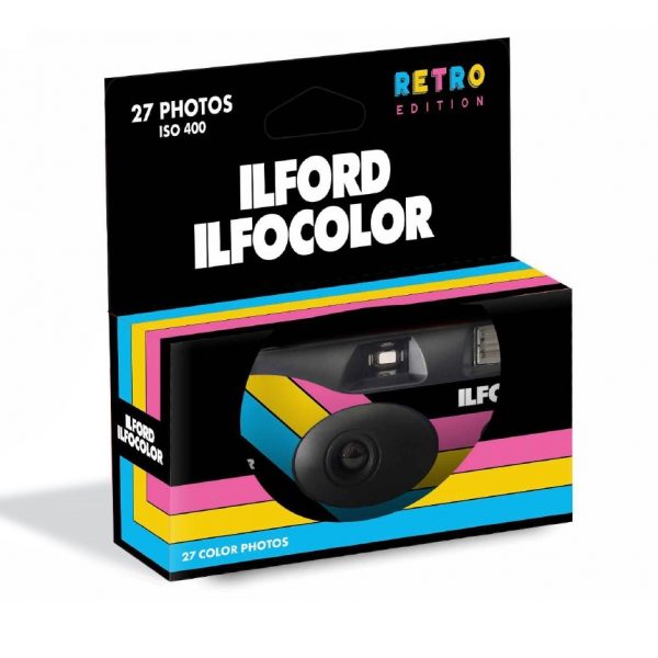 ILFORD ILFOCOLOR RETRO Disposable Camera - Plaza Cameras ILFORD ILFOCOLOR RETRO Disposable Camera - Plaza Cameras