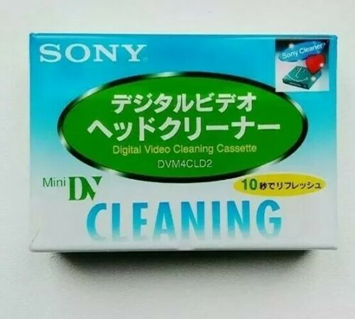Sony DVM Mini DV Cleaning Tape - Plaza Cameras Sony DVM Mini DV Cleaning Tape