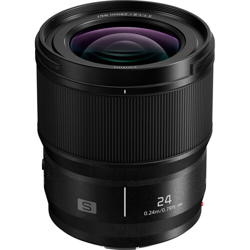 LUMIX S 24mm F1.8 L-Mount Lens LUMIX S 24mm F1.8 L-Mount Lens - Plaza Cameras