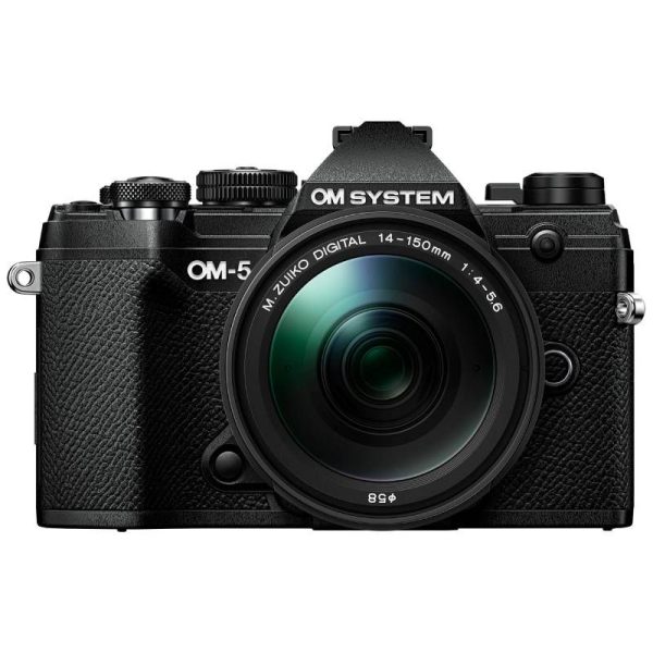 om-system-om-5-black-camera-kit-with-14-150mm-lens - Plaza Cameras om-system-om-5-black-camera-kit-with-14-150mm-lens - Plaza Cameras