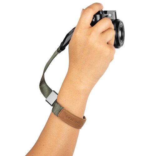 Peak Design Cuff Wrist Strap (Sage) - Plaza Cameras Peak Design Cuff Wrist Strap (Sage) - Plaza Cameras