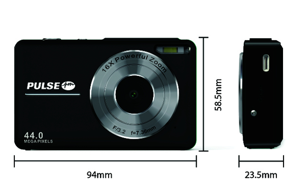 PULSE Compact Camera - Black - Plaza Cameras 2 PULSE Compact Camera - Black - Plaza Cameras