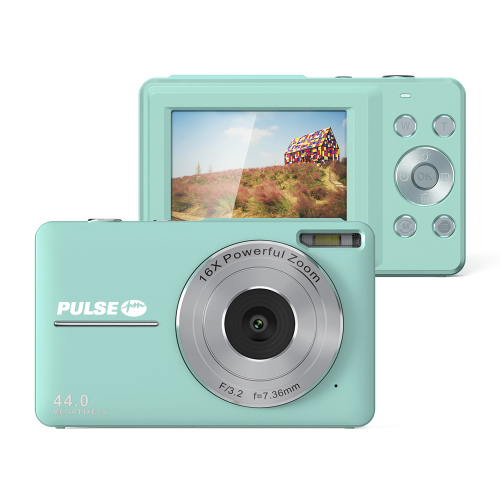 PULSE Compact Camera - Green - Plaza Cameras 1 PULSE Compact Camera - Green - Plaza Cameras