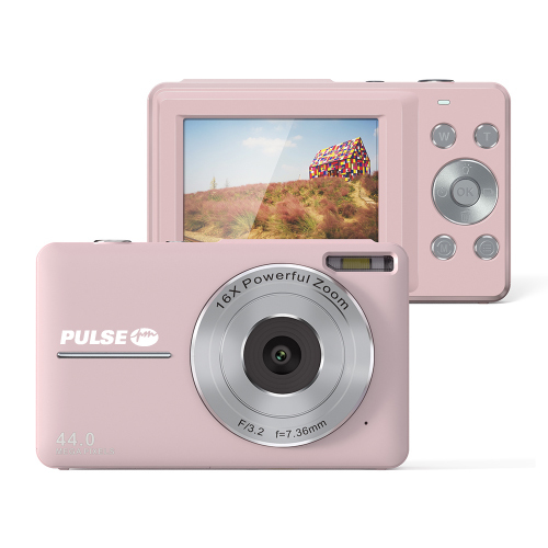 PULSE Compact Camera - Pink - Plaza Cameras 1 PULSE Compact Camera - Pink - Plaza Cameras