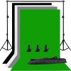 Abeststudio Photo Studio Adjustable Backdrop Support Stand Kit 1.6 x 3m - Plaza Cameras 1 Abeststudio Photo Studio Adjustable Backdrop Support Stand Kit 1.6 x 3m - Plaza Cameras