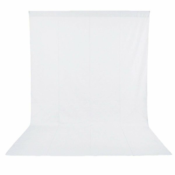 STAROID DYED MUSLIN CLOTH BACKGROUND - PLAIN WHITE - Plaza cameras STAROID DYED MUSLIN CLOTH BACKGROUND - PLAIN WHITE - Plaza cameras