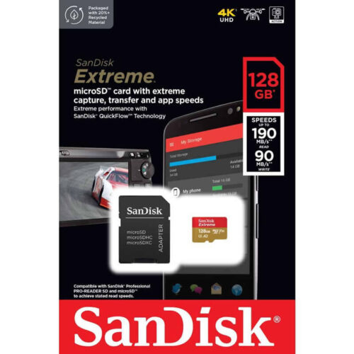 SanDisk Extreme MicroSD 128gb 190,90 - Plaza Cameras SanDisk Extreme MicroSD 128gb 190,90 - Plaza Cameras