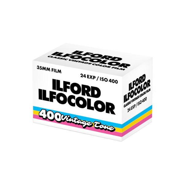 ILFORD ILFOCOLOR 400 VINTAGETONE 24 EXP FILM - Plaza Cameras ILFORD ILFOCOLOR 400 VINTAGETONE 24 EXP FILM - Plaza Cameras