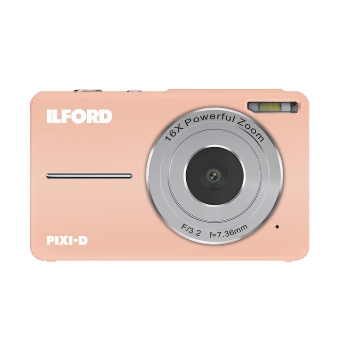 ILFORD PIXI-D Point & Shoot Digital Camera (Pink) - Plaza Cameras ILFORD PIXI-D Point & Shoot Digital Camera (Pink) - Plaza Cameras