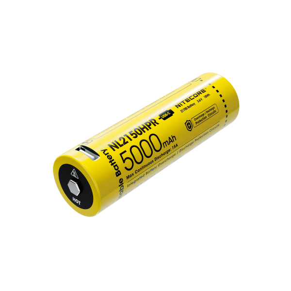 NITECORE NL2150HPR 5000MAH 21700 BATTERY NITECORE NL2150HPR 5000MAH 21700 BATTERY - Plaza Cameras