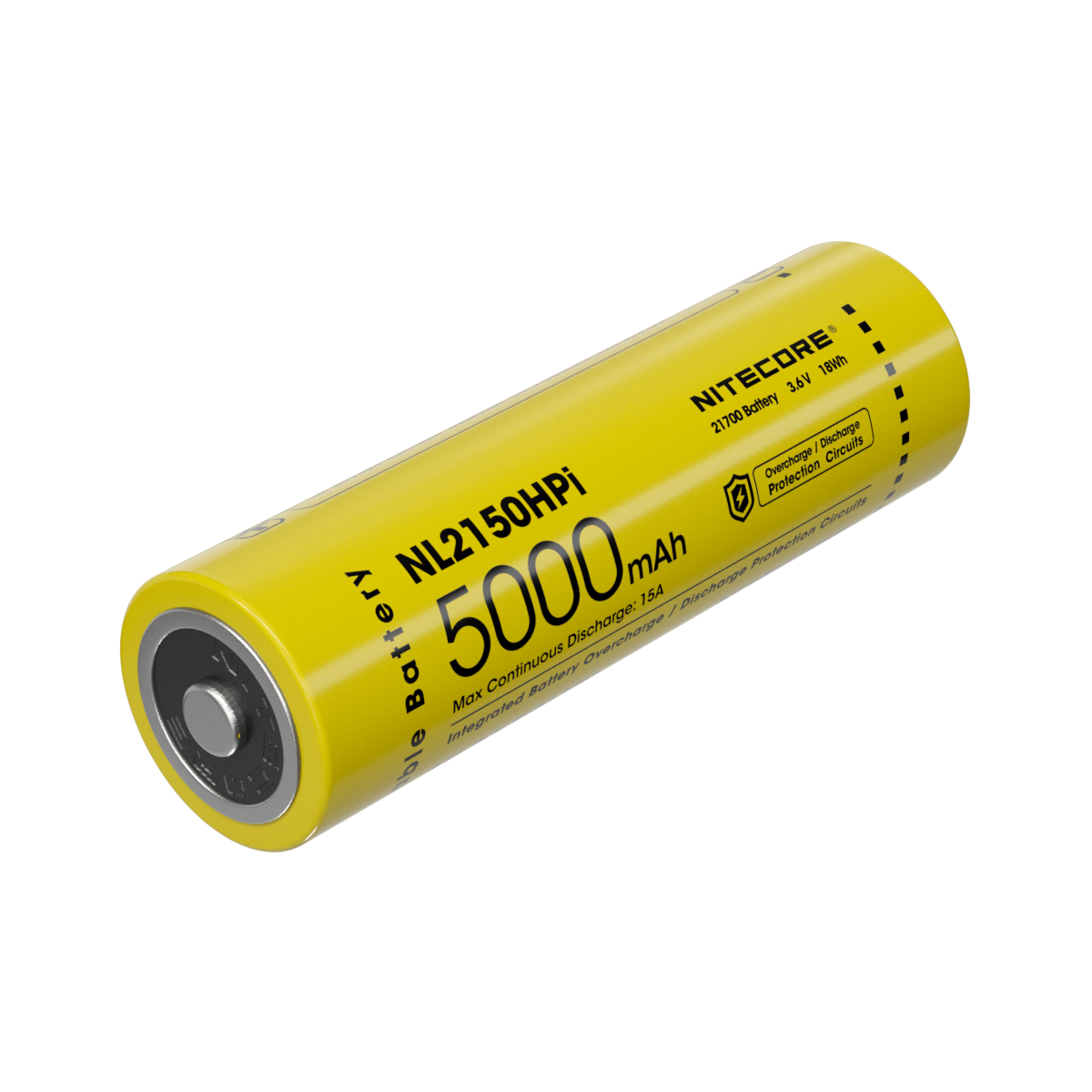 NITECORE NL2150HPi 5000MAH 21700 BATTERY DUAL TIP POLARITY ( P30I ) NITECORE NL2150HPi 5000MAH 21700 BATTERY DUAL TIP POLARITY ( P30I ) - Plaza Cameras