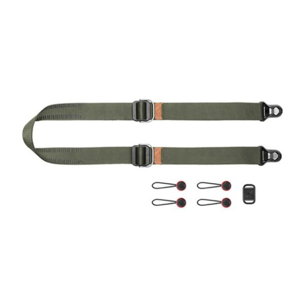 Peak Design SlideLite Camera Strap (Sage) - Plaza Cameras Peak Design SlideLite Camera Strap (Sage) - Plaza Cameras