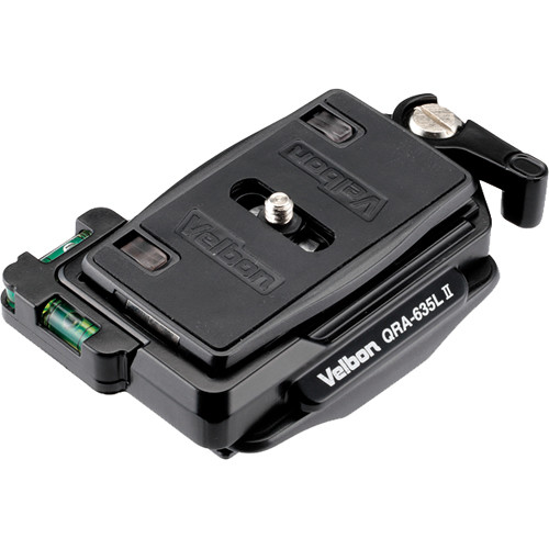 Velbon QRA-635L II Quick Release Adapter and Plate - Plaza Cameras Velbon QRA-635L II Quick Release Adapter and Plate - Plaza Cameras