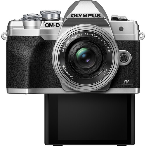 OM System E-M10 Mark IV + 14-42mm f3.5-5.6 Silver - Plaza Cameras 8 OM System E-M10 Mark IV + 14-42mm f3.5-5.6 Silver - Plaza Cameras