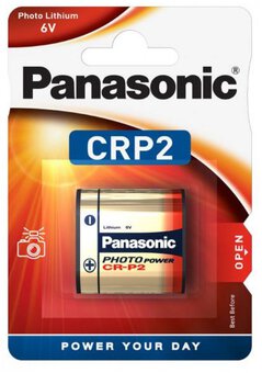 Panasonic CR-P2 Lithium Battery - Plaza Cameras Panasonic CR-P2 Lithium Battery - Plaza Cameras