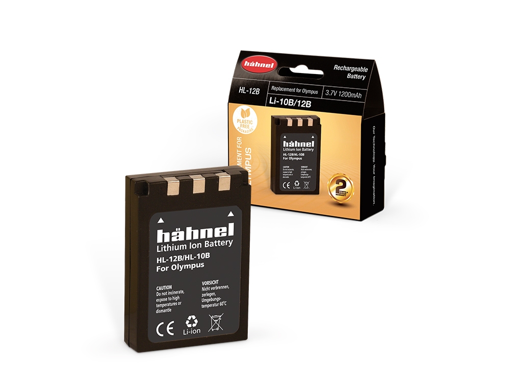 Hahnel Li-12B Rechargeable Battery for Olympus (Li-10b) - Plaza Cameras Hahnel Li-12B Rechargeable Battery for Olympus (Li-10b) - Plaza Cameras