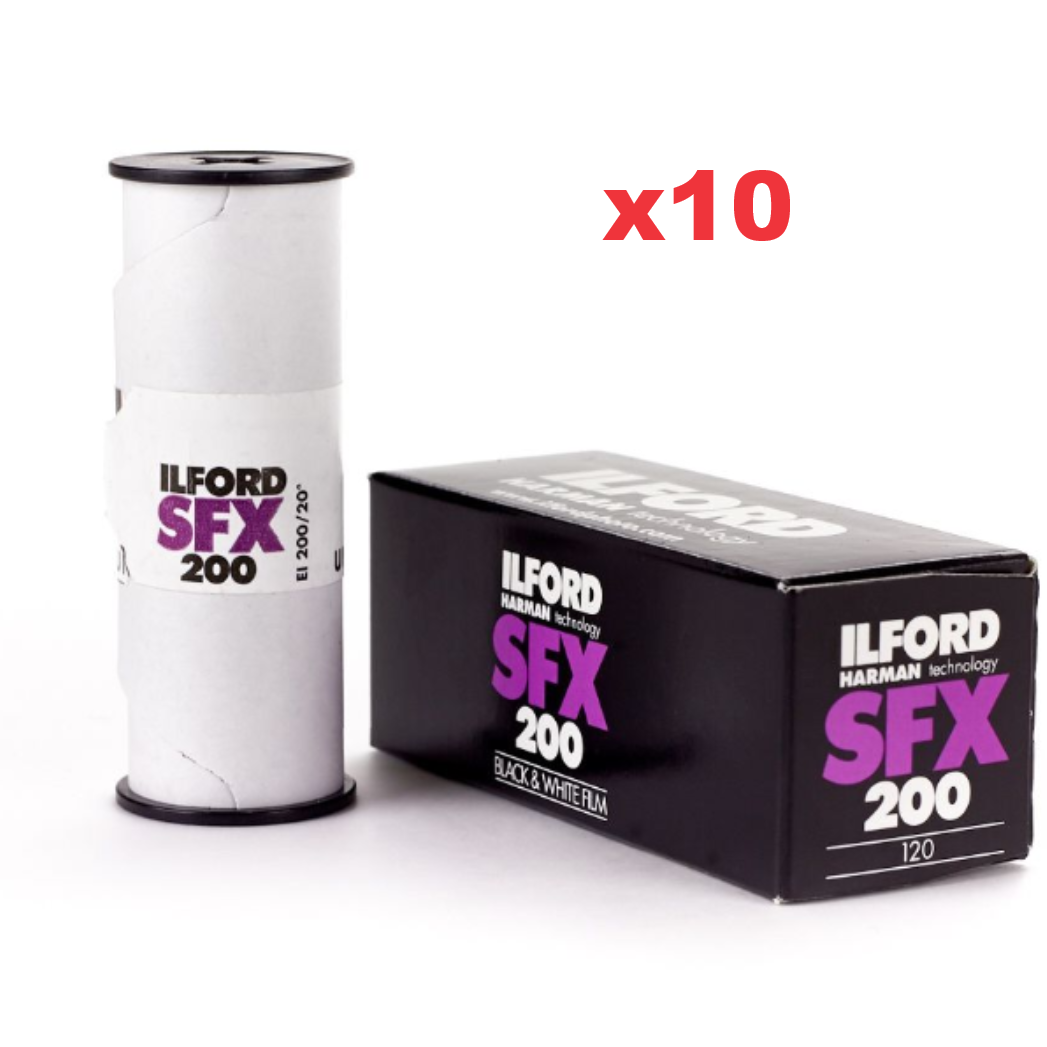 Ilford SFX 200 120mm film 10 Buy - Plaza Cameras Ilford SFX 200 120mm film 10 Buy - Plaza Cameras