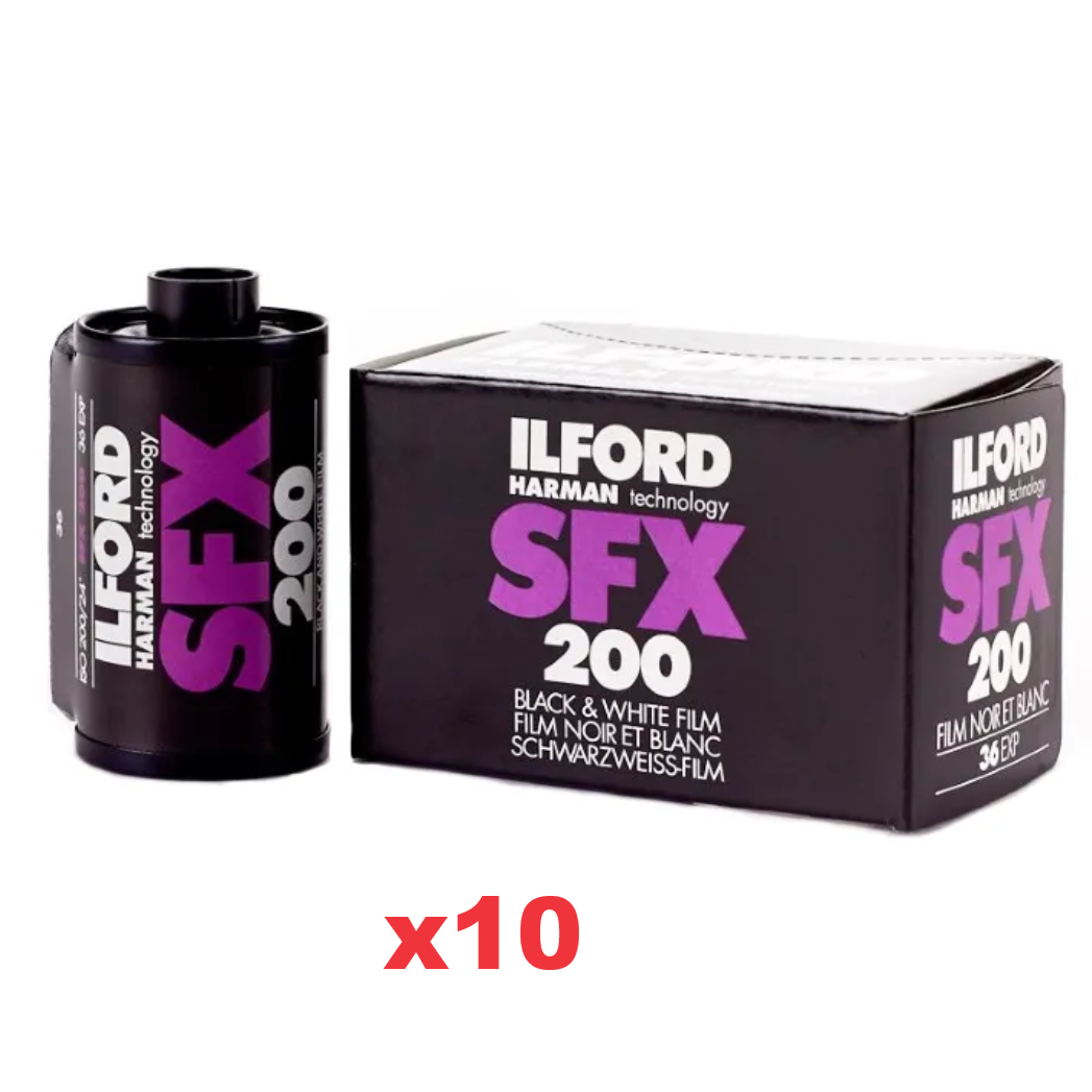Ilford SFX 200 36 exp 35mm film 10 buy - Plaza Cameras Ilford SFX 200 36 exp 35mm film 10 buy - Plaza Cameras