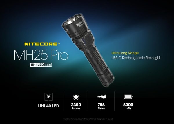 Nitecore MH25 Pro Long Throw Flashlight - Plaza Cameras 14 Nitecore MH25 Pro Long Throw Flashlight - Plaza Cameras