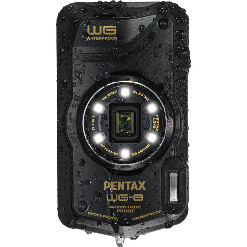 Pentax WG-8 Waterproof Compact Camera - Black - Plaza Cameras 19 Pentax WG-8 Waterproof Compact Camera - Black - Plaza Cameras