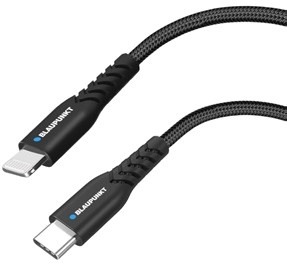 Blaupunkt 1.8m USBC to Lightning Cable - Plaza Cameras Blaupunkt 1.8m USBC to Lightning Cable - Plaza Cameras