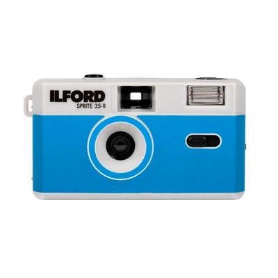 Ilford Sprite 35 ii Reusable Film Camera Blue - Plaza Cameras 2 Ilford Sprite 35 ii Reusable Film Camera Blue - Plaza Cameras 2