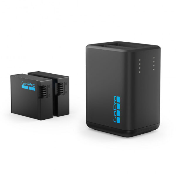 GoPro Dual Charger + Enduro Batteries for Hero13 - Plaza Cameras GoPro Dual Charger + Enduro Batteries for Hero13 - Plaza Cameras