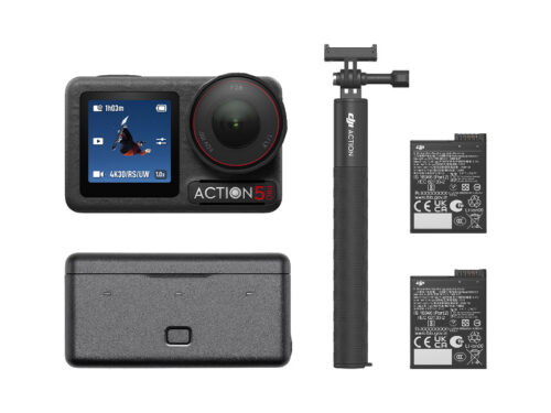 DJI Osmo Action 5 Pro Adventure Combo 1 - Plaza Cameras DJI Osmo Action 5 Pro Adventure Combo - Plaza Cameras