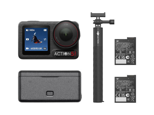 DJI Osmo Action 5 Pro Adventure Combo 1 - Plaza Cameras DJI Osmo Action 5 Pro Adventure Combo - Plaza Cameras